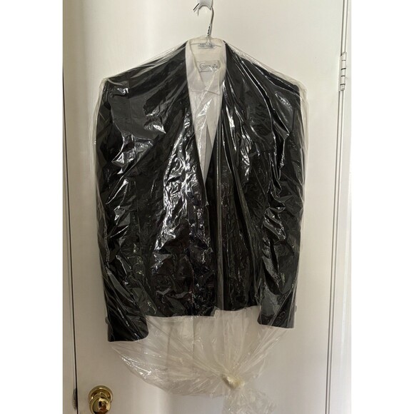 Young Mens Black Tuxedo Jacket, Pants, Bow Tie, White Shirt, Wagner Collection - Picture 2 of 14